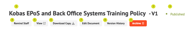 EDM - View Document Top Nav